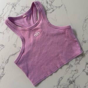 Alo Yoga Aspire Tank Top - Lavender - Size Small
